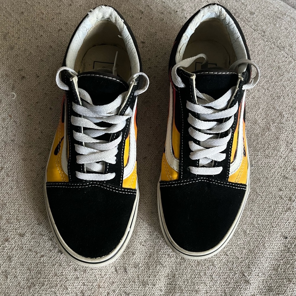 VANS FLAME old skool sneakers - Picture 4 of 4